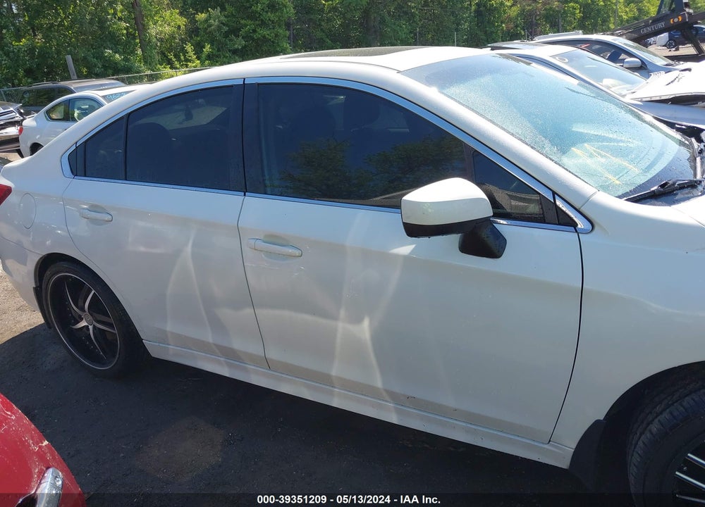 2015 SUBARU LEGACY 2.5I PREMIUM VIN: 4S3BNAD6XF3026885