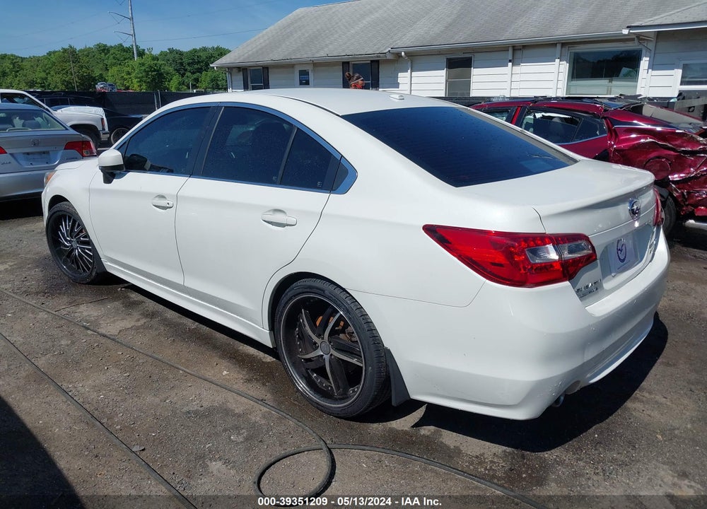 2015 SUBARU LEGACY 2.5I PREMIUM VIN: 4S3BNAD6XF3026885