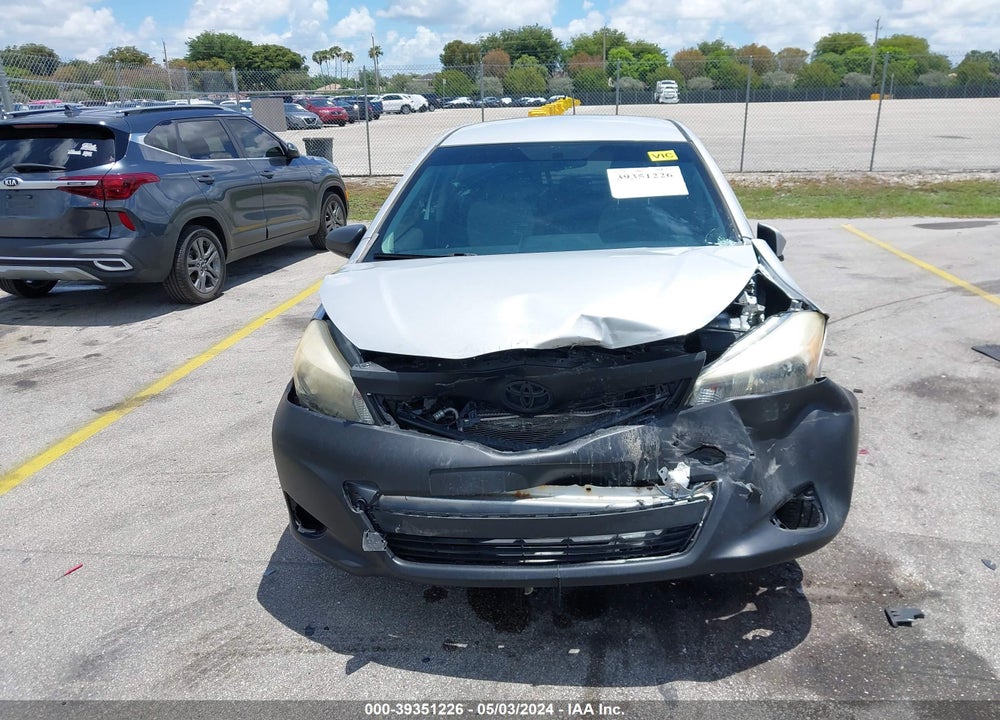 2012 TOYOTA YARIS LE VIN: JTDKTUD37CD538543