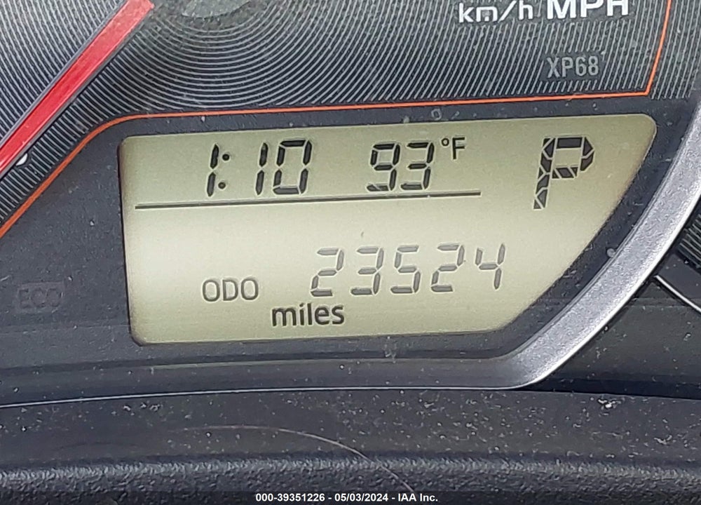 2012 TOYOTA YARIS LE VIN: JTDKTUD37CD538543