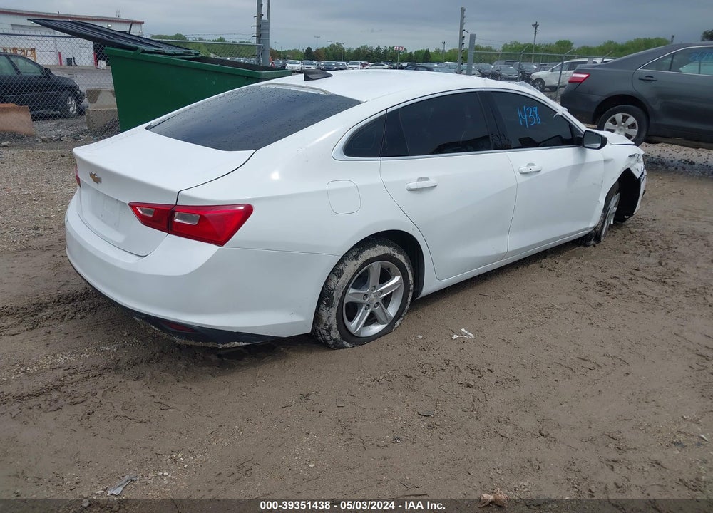 2020 CHEVROLET MALIBU FWD LS VIN: 1G1ZB5ST1LF087150