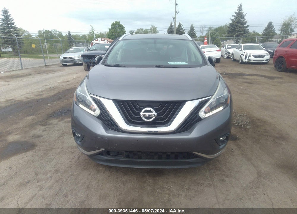 2018 NISSAN MURANO SL VIN: 5N1AZ2MH1JN117186
