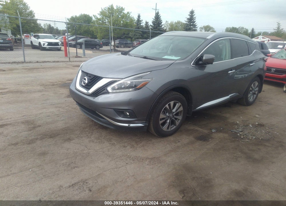 2018 NISSAN MURANO SL VIN: 5N1AZ2MH1JN117186