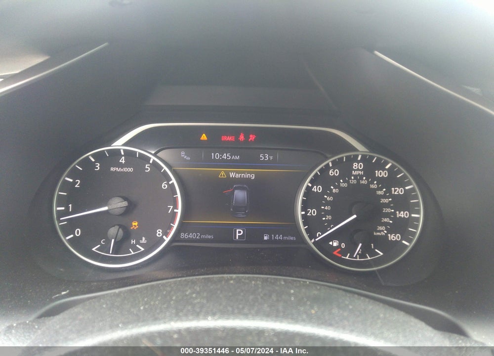 2018 NISSAN MURANO SL VIN: 5N1AZ2MH1JN117186