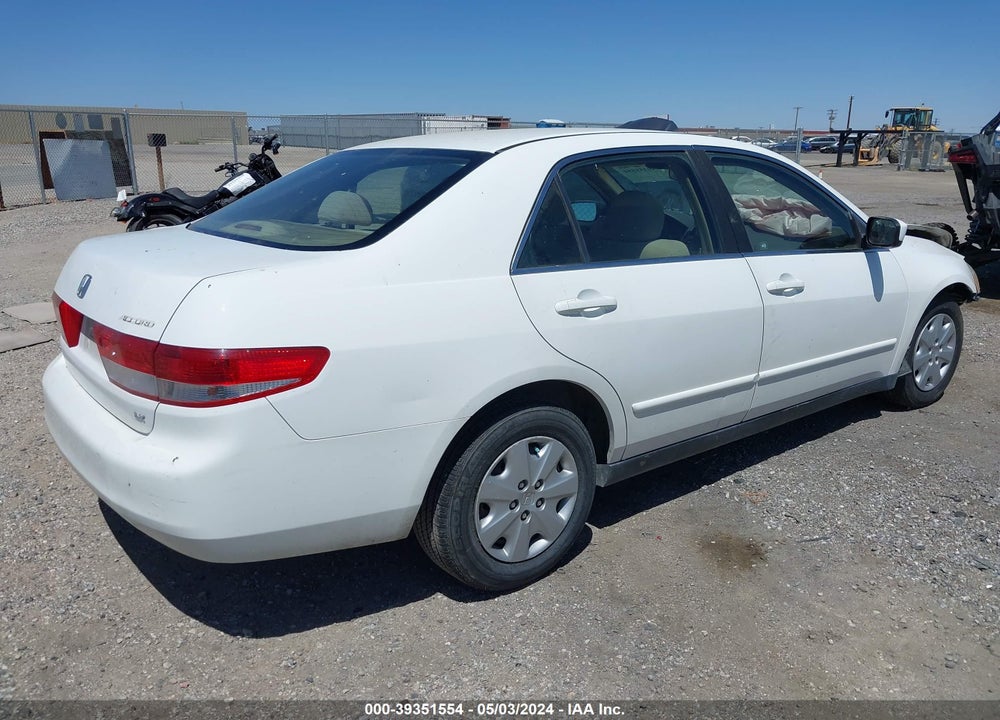2003 HONDA ACCORD 2.4 LX VIN: JHMCM56393C070727