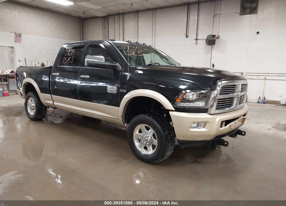 2011 RAM 2500 LAIE LONGHORN VIN: 3D7TT2CT4BG567421