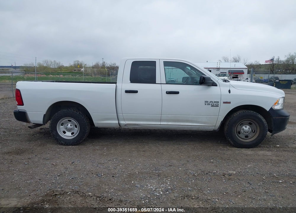 2019 RAM 1500 CLASSIC TRADESMAN QUAD CAB 4X4 6'4 BOX VIN: 1C6RR7FT5KS663151