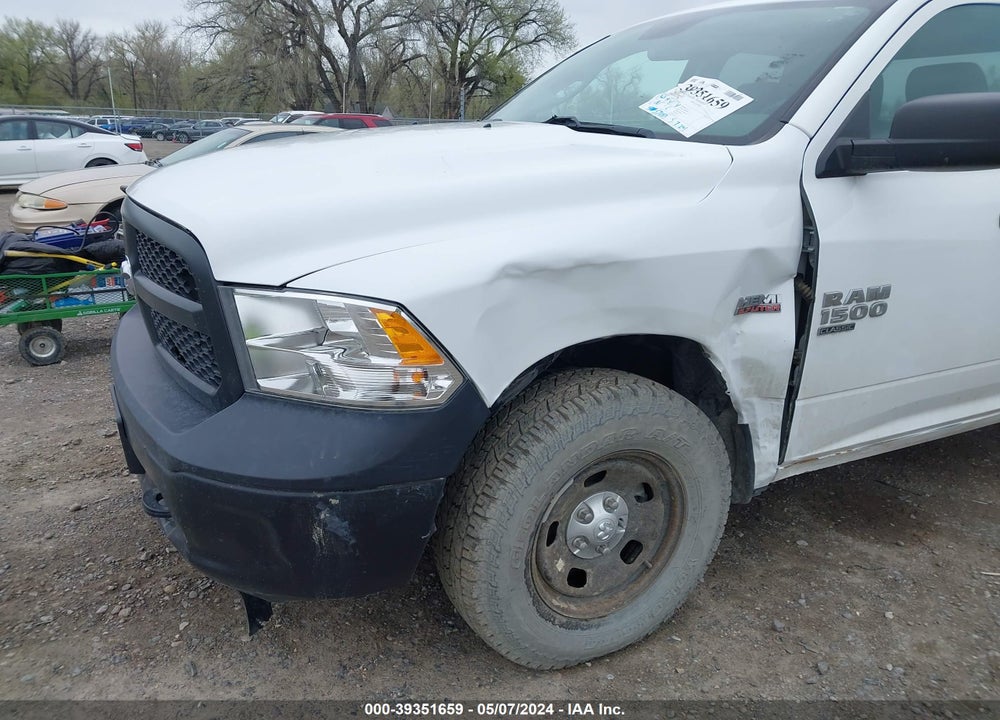 2019 RAM 1500 CLASSIC TRADESMAN QUAD CAB 4X4 6'4 BOX VIN: 1C6RR7FT5KS663151