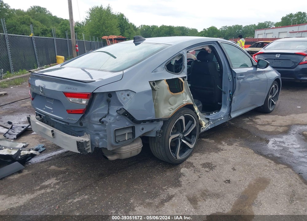 2022 HONDA ACCORD SPORT VIN: 1HGCV1F32NA051380