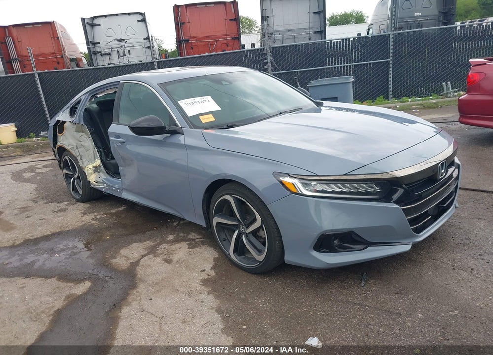2022 HONDA ACCORD SPORT VIN: 1HGCV1F32NA051380