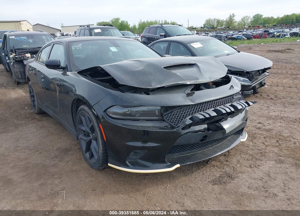 2022 DODGE CHARGER GT RWD VIN: 2C3CDXHG9NH244720