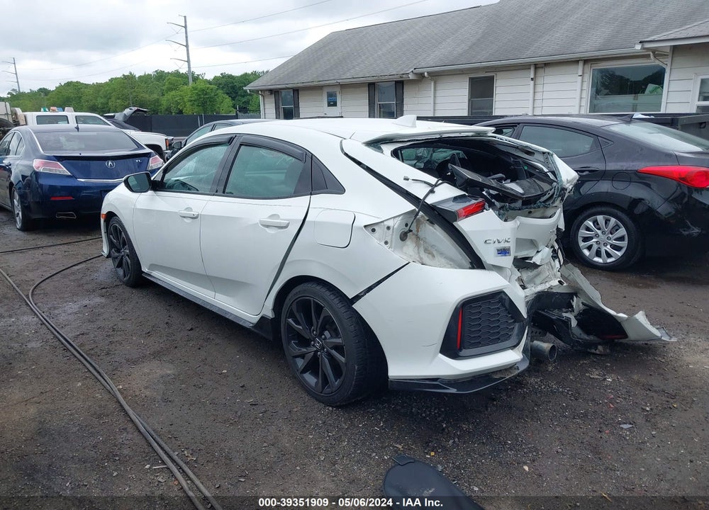 2017 HONDA CIVIC SPORT VIN: SHHFK7H48HU427829