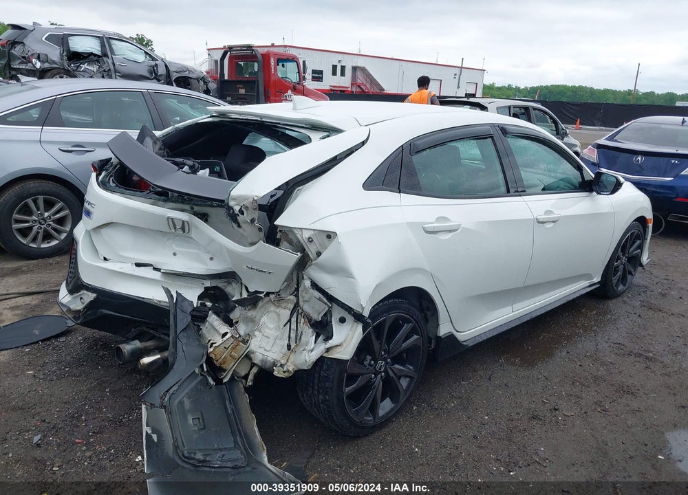 2017 HONDA CIVIC SPORT VIN: SHHFK7H48HU427829