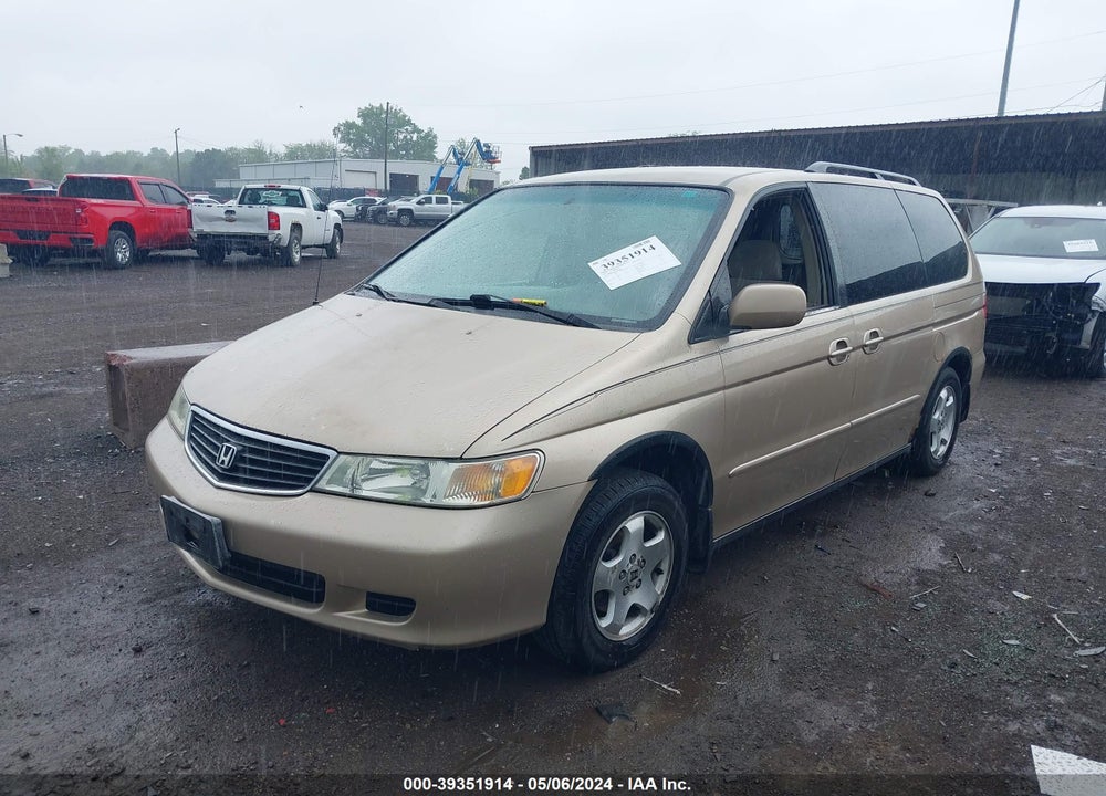 2001 HONDA ODYSSEY EX VIN: 2HKRL18651H610736