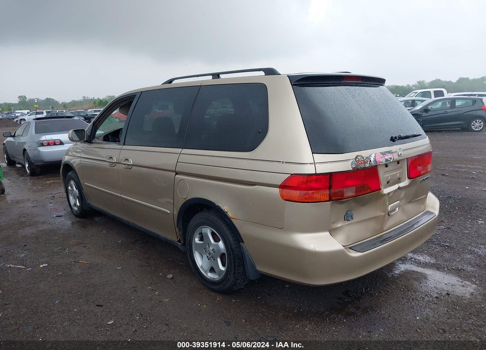 2001 HONDA ODYSSEY EX VIN: 2HKRL18651H610736
