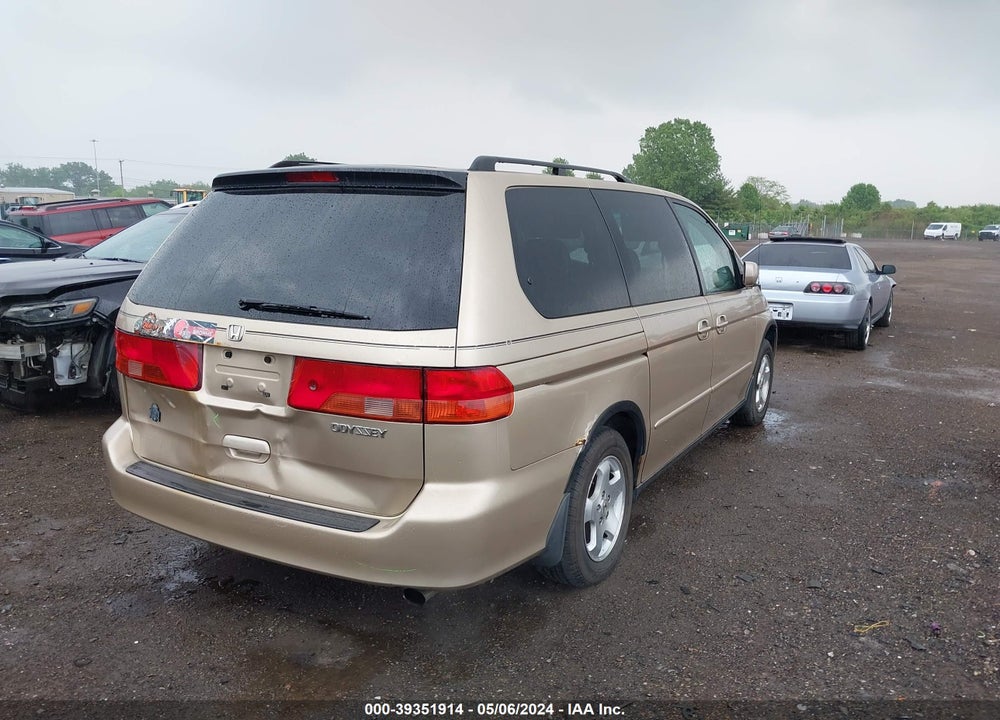 2001 HONDA ODYSSEY EX VIN: 2HKRL18651H610736