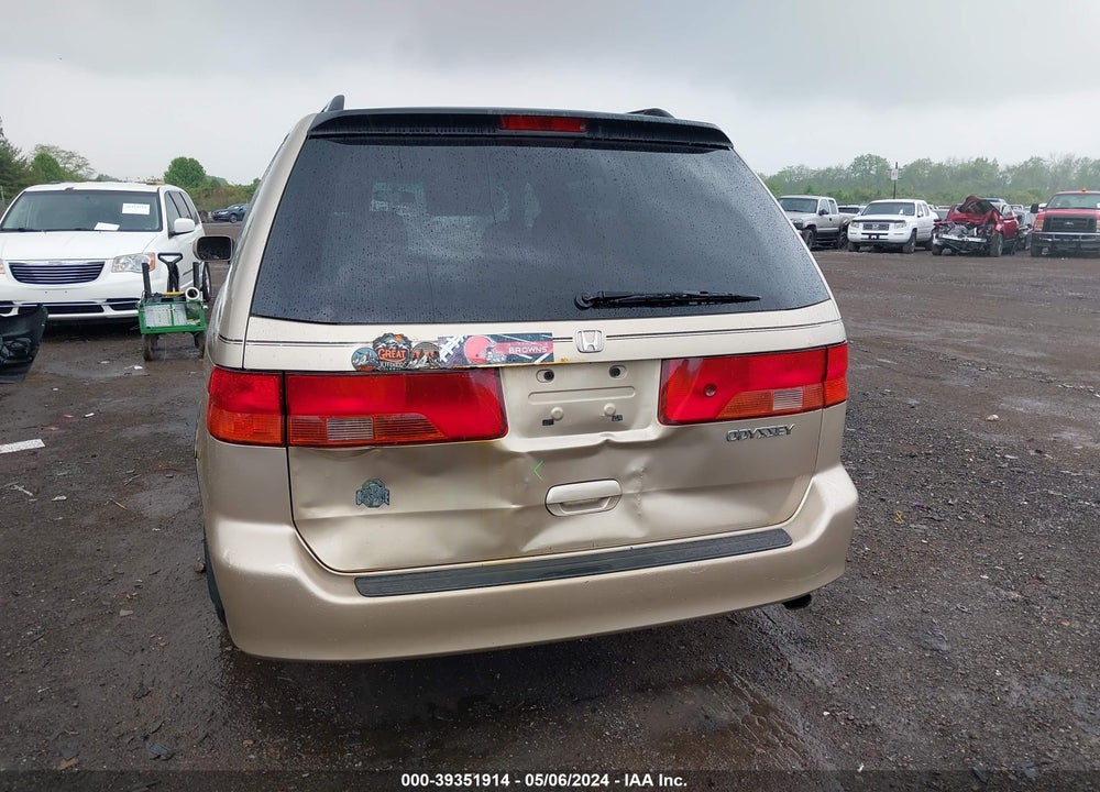 2001 HONDA ODYSSEY EX VIN: 2HKRL18651H610736