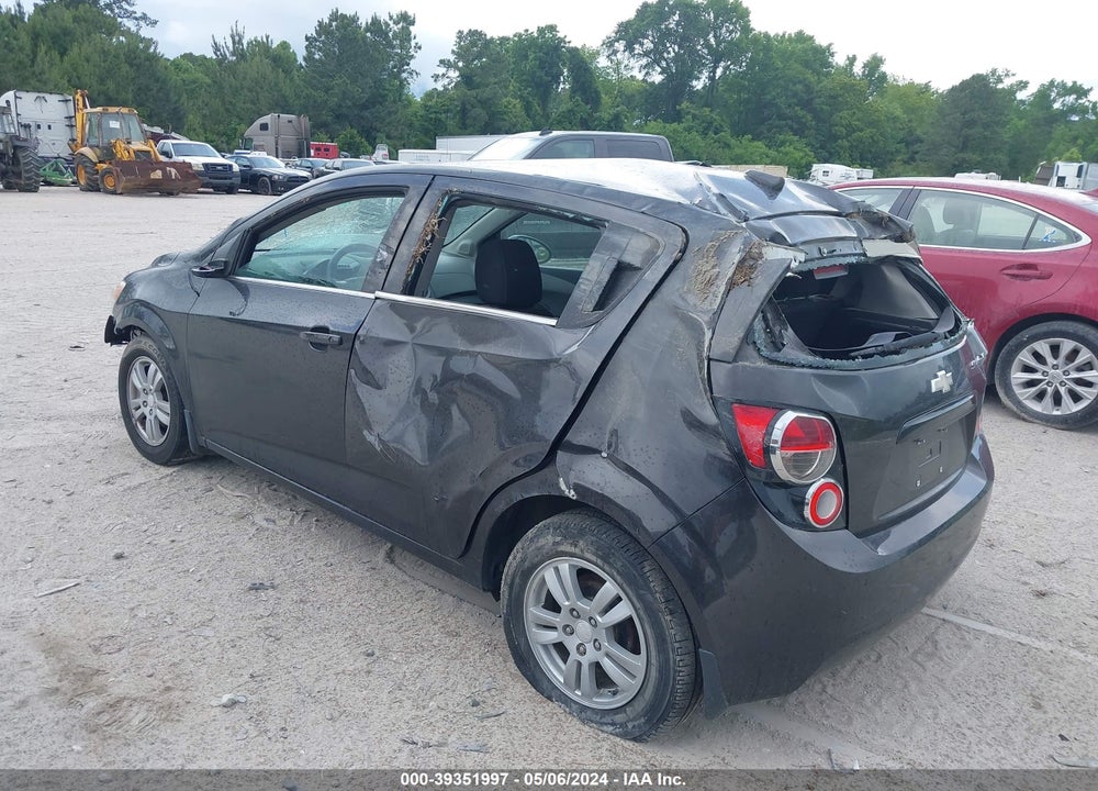 2013 CHEVROLET SONIC LT AUTO VIN: 1G1JC6SG4D4252320