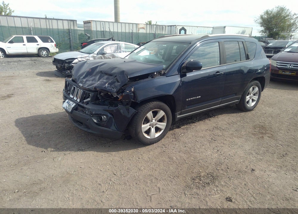 2014 JEEP COMPASS LATITUDE VIN: 1C4NJDEB6ED664775