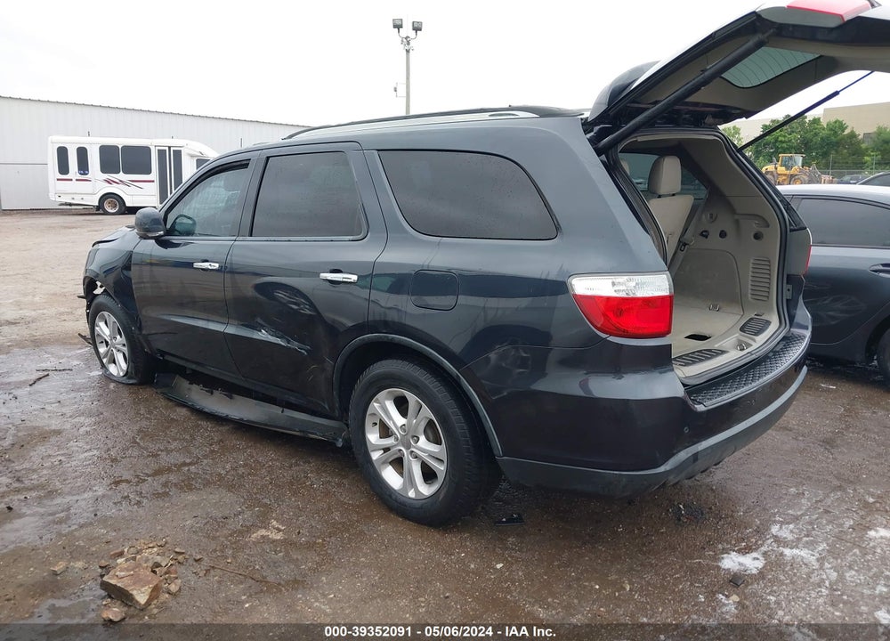2013 DODGE DURANGO CREW VIN: 1C4RDHDGXDC661959
