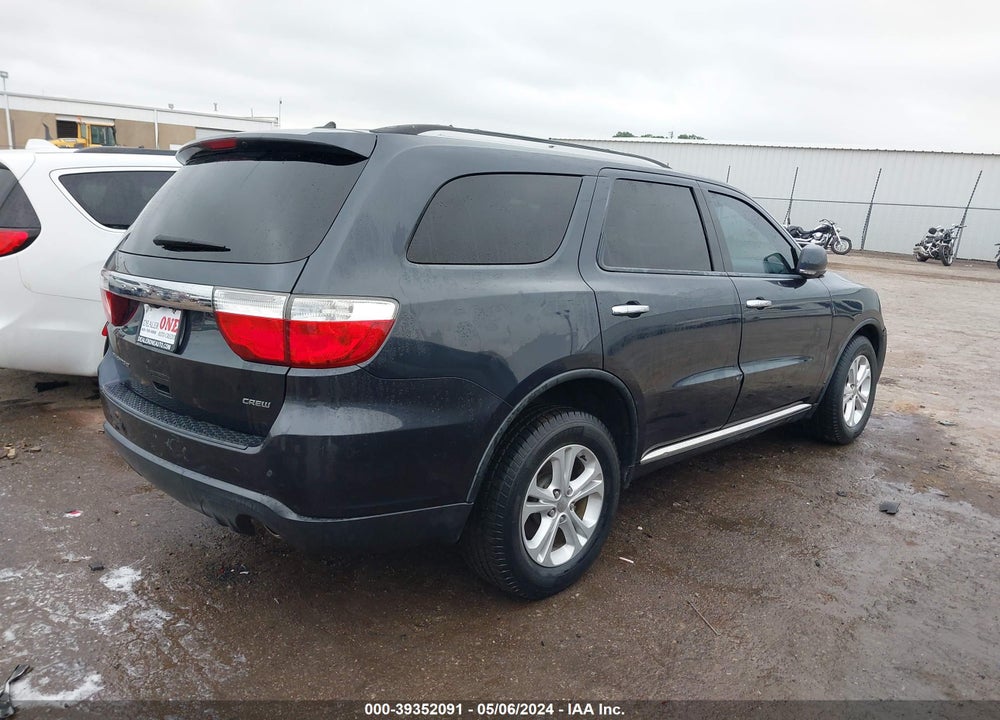 2013 DODGE DURANGO CREW VIN: 1C4RDHDGXDC661959