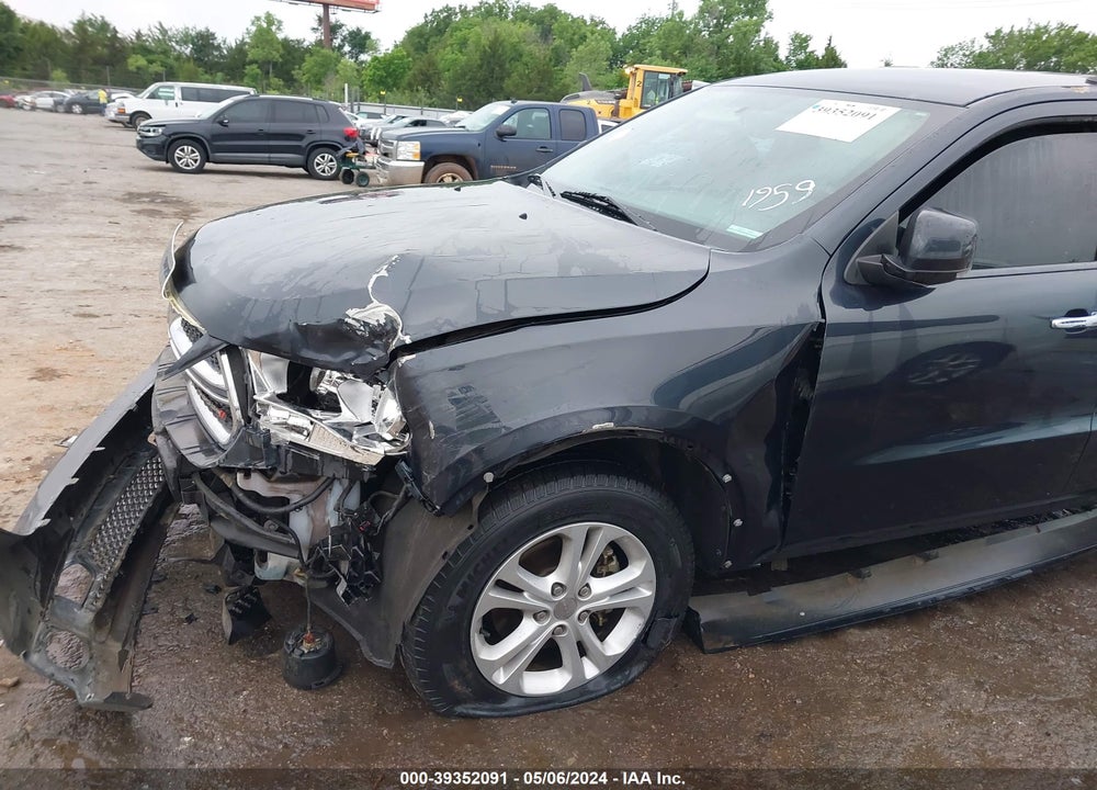 2013 DODGE DURANGO CREW VIN: 1C4RDHDGXDC661959
