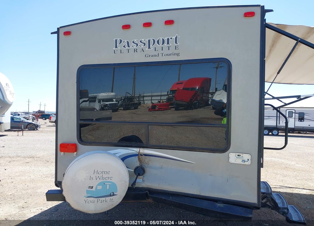 2015 KEYSTONE RV PASSPORT GRAND TO VIN: 4YDT24522FX413561