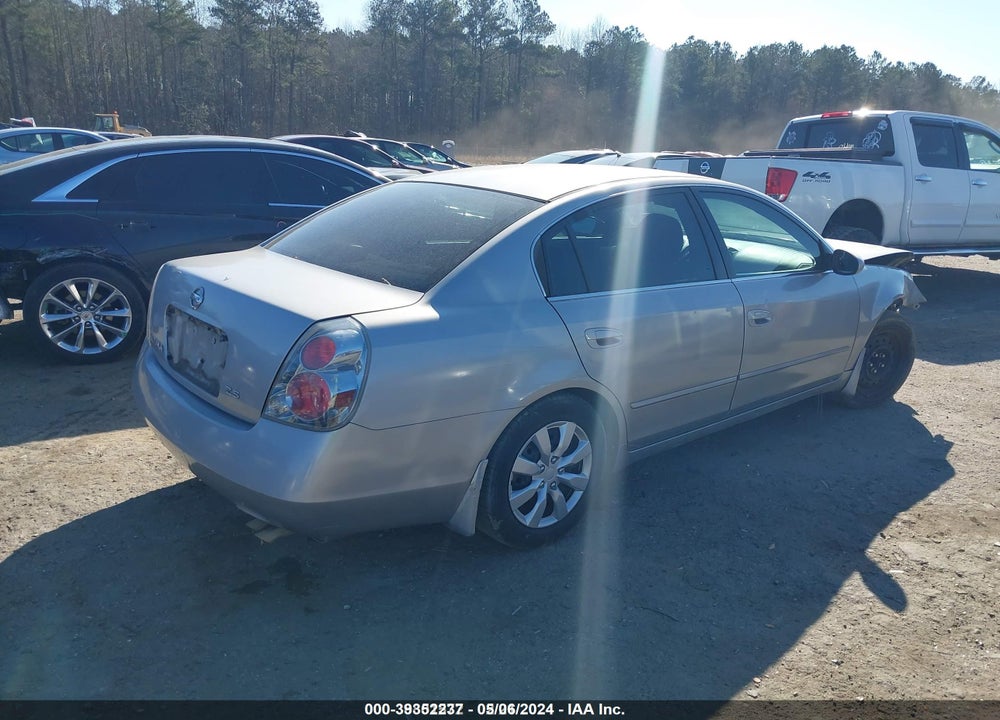 2006 NISSAN ALTIMA 2.5 S VIN: 1N4AL11D56N350650