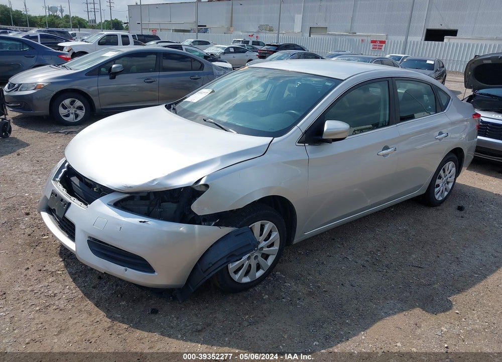 2014 NISSAN SENTRA VIN: 3N1AB7APXEY257413