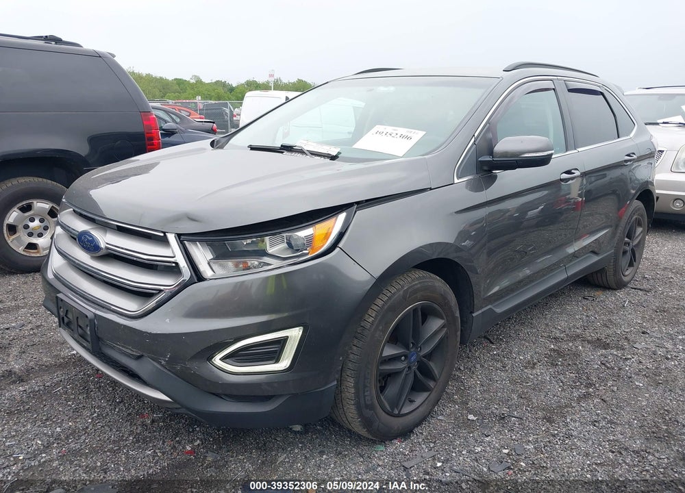 2015 FORD EDGE SEL VIN: 2FMTK4J98FBB76597