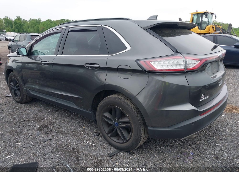 2015 FORD EDGE SEL VIN: 2FMTK4J98FBB76597