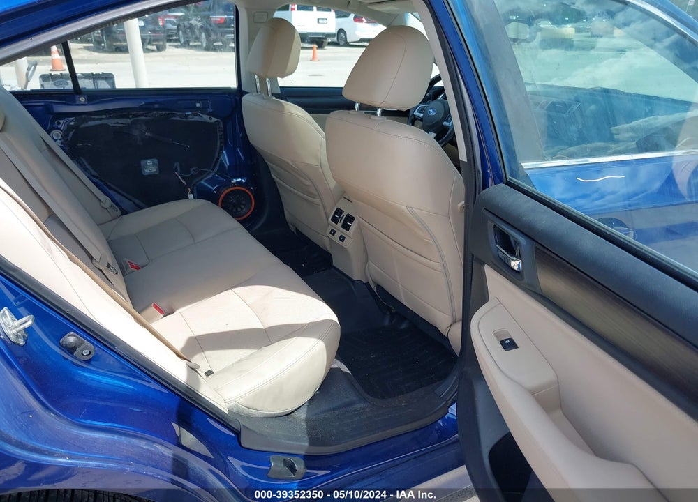 2016 SUBARU LEGACY 2.5I LIMITED VIN: 4S3BNAN63G3026825