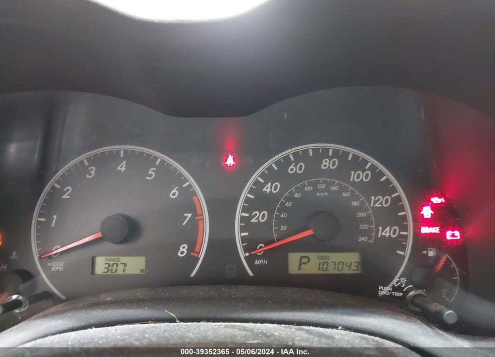 2012 TOYOTA COROLLA LE VIN: 2T1BU4EE0CC861407
