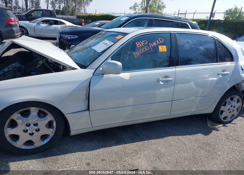 2002 LEXUS LS 430 VIN: JTHBN30F620068563