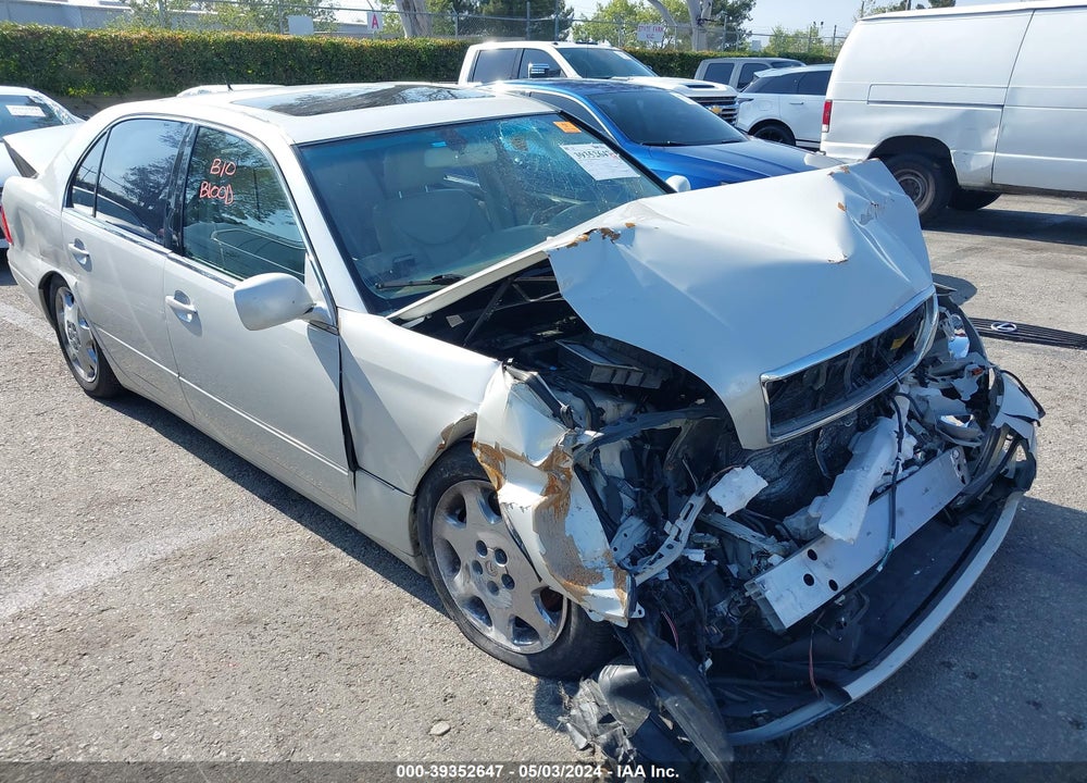 2002 LEXUS LS 430 VIN: JTHBN30F620068563