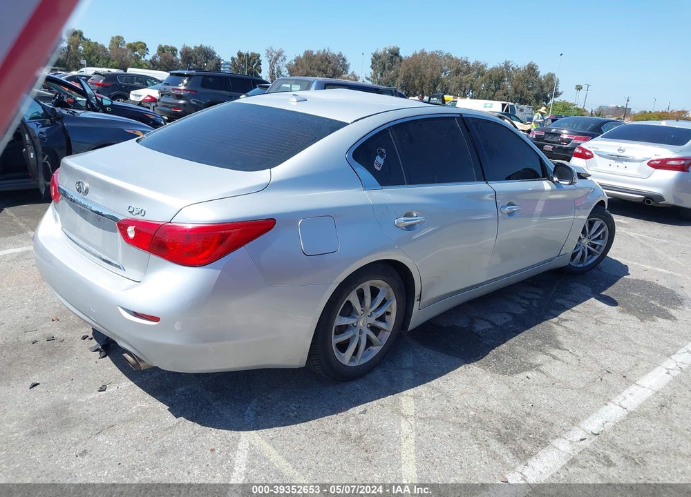 2014 INFINITI Q50 PREMIUM VIN: JN1BV7AP2EM689993