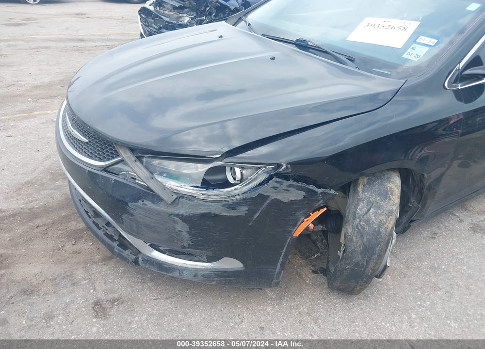 2015 CHRYSLER 200 C VIN: 1C3CCCCG3FN515170