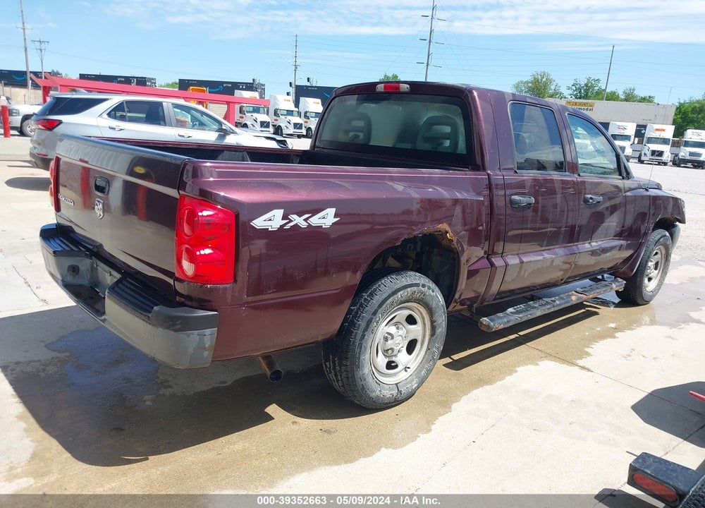 2005 DODGE DAKOTA ST VIN: 1D7HW28K05S331102