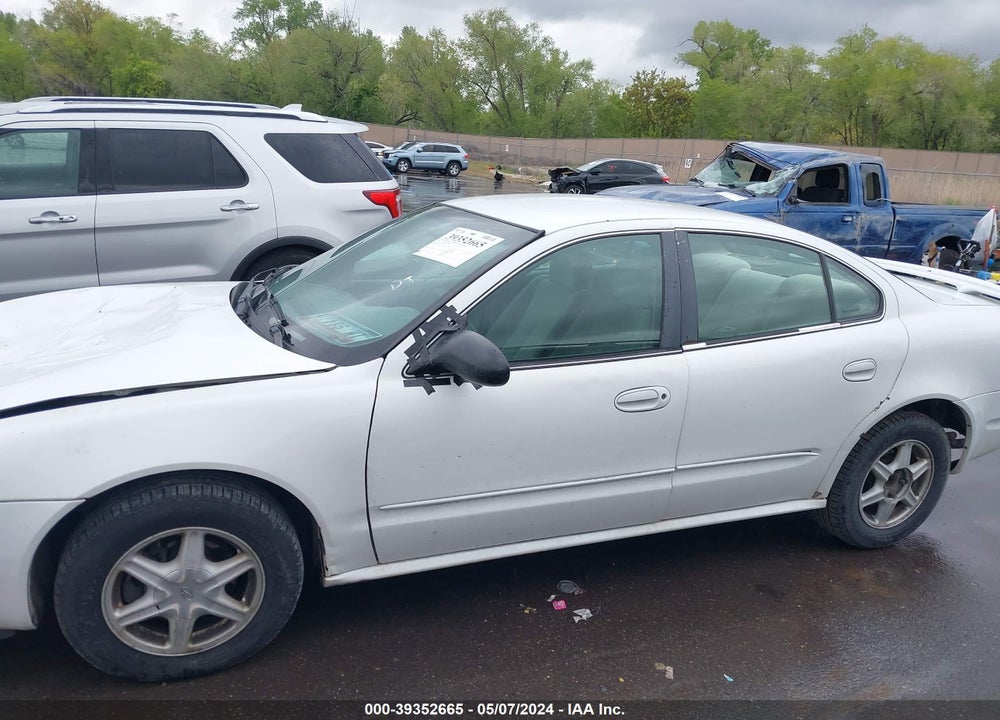 2002 OLDSMOBILE ALERO GL1 VIN: 1G3NL52E92C208172