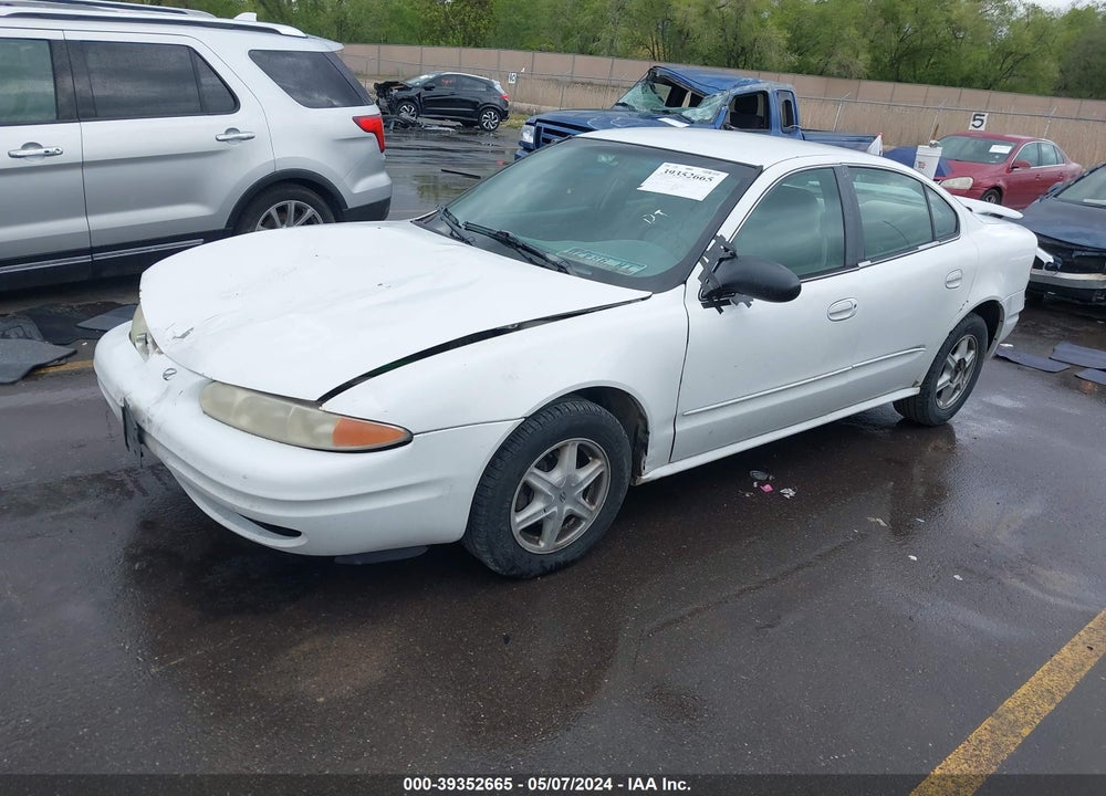 2002 OLDSMOBILE ALERO GL1 VIN: 1G3NL52E92C208172