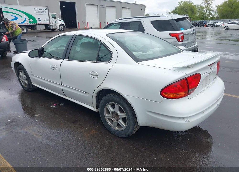 2002 OLDSMOBILE ALERO GL1 VIN: 1G3NL52E92C208172