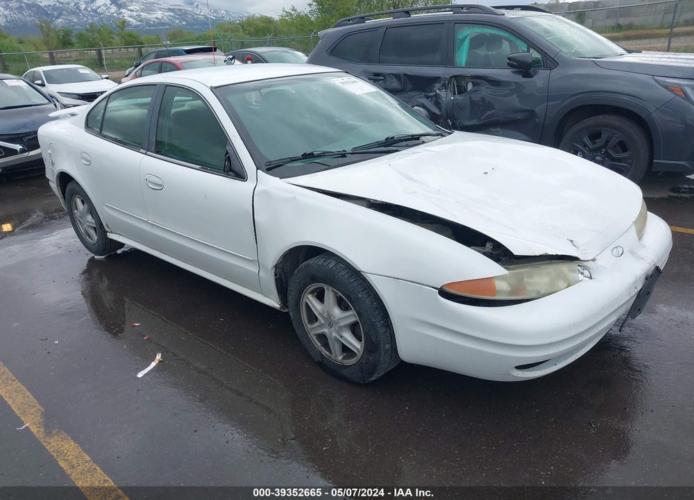 2002 OLDSMOBILE ALERO GL1 VIN: 1G3NL52E92C208172