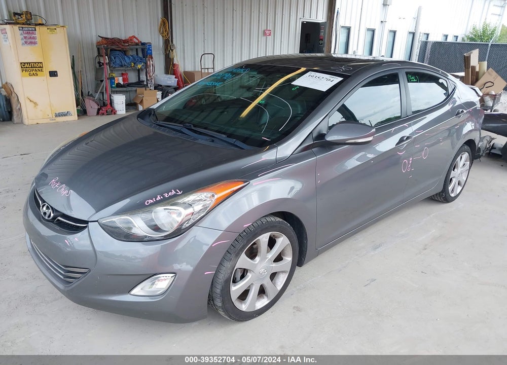 2013 HYUNDAI ELANTRA LIMITED VIN: 5NPDH4AE3DH277309