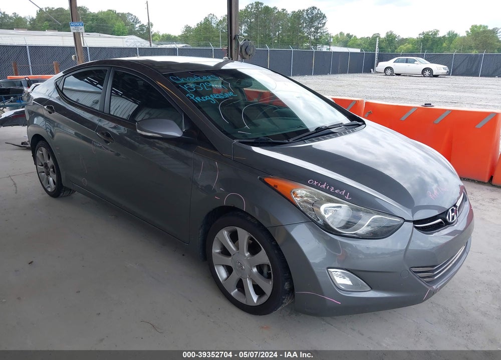 2013 HYUNDAI ELANTRA LIMITED VIN: 5NPDH4AE3DH277309