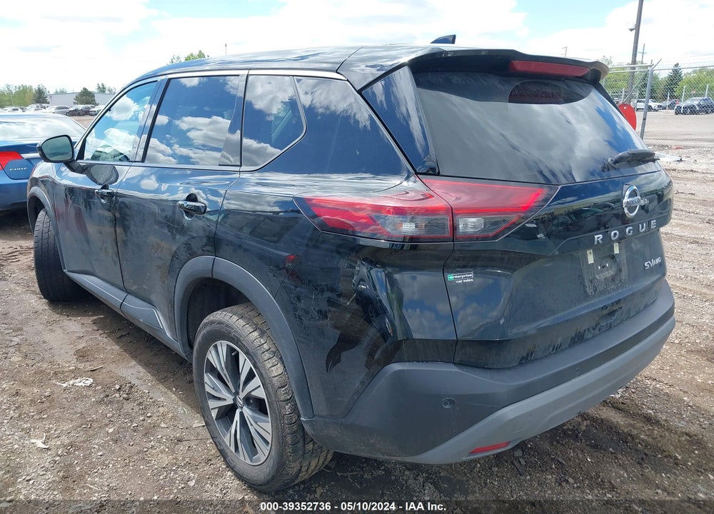 2021 NISSAN ROGUE SV INTELLIGENT AWD VIN: 5N1AT3BB9MC783251