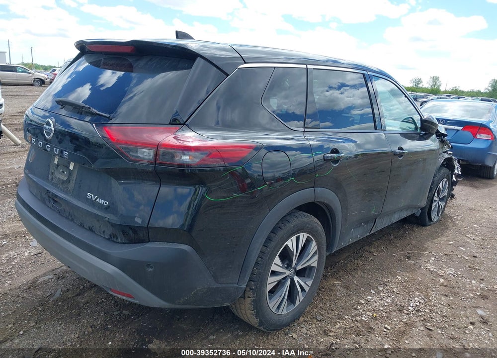 2021 NISSAN ROGUE SV INTELLIGENT AWD VIN: 5N1AT3BB9MC783251