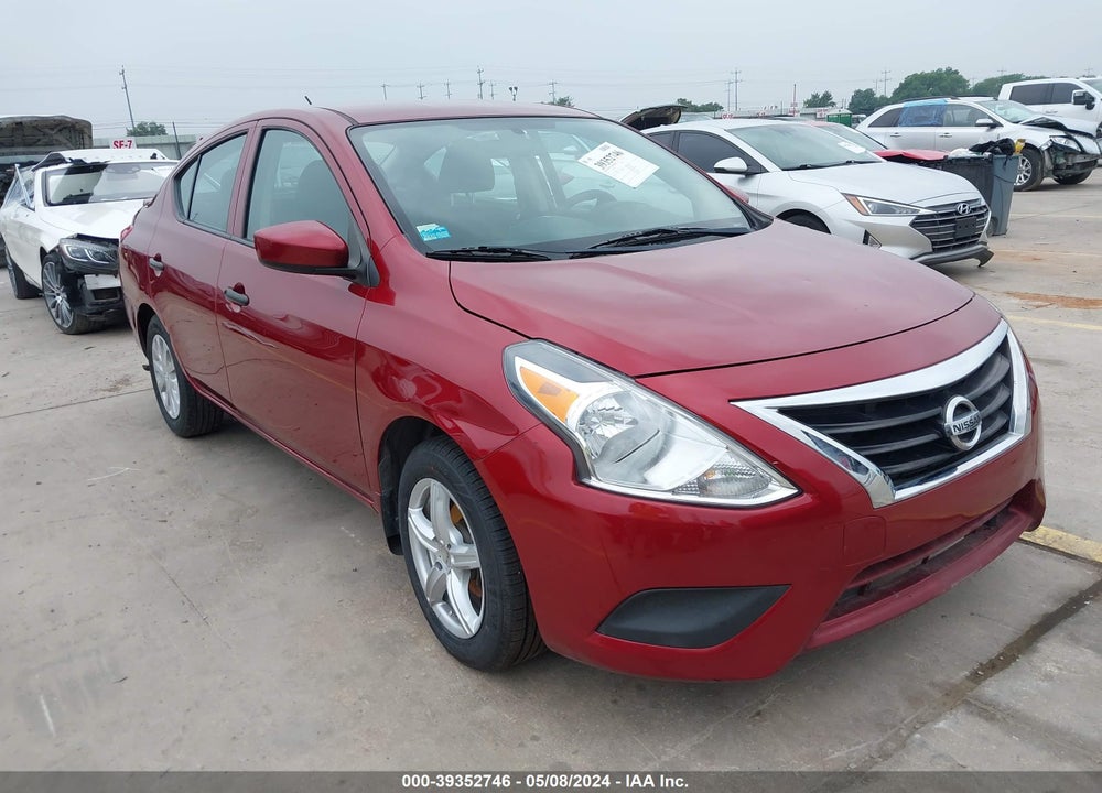 2018 NISSAN VERSA 1.6 S+ VIN: 3N1CN7AP0JL841083