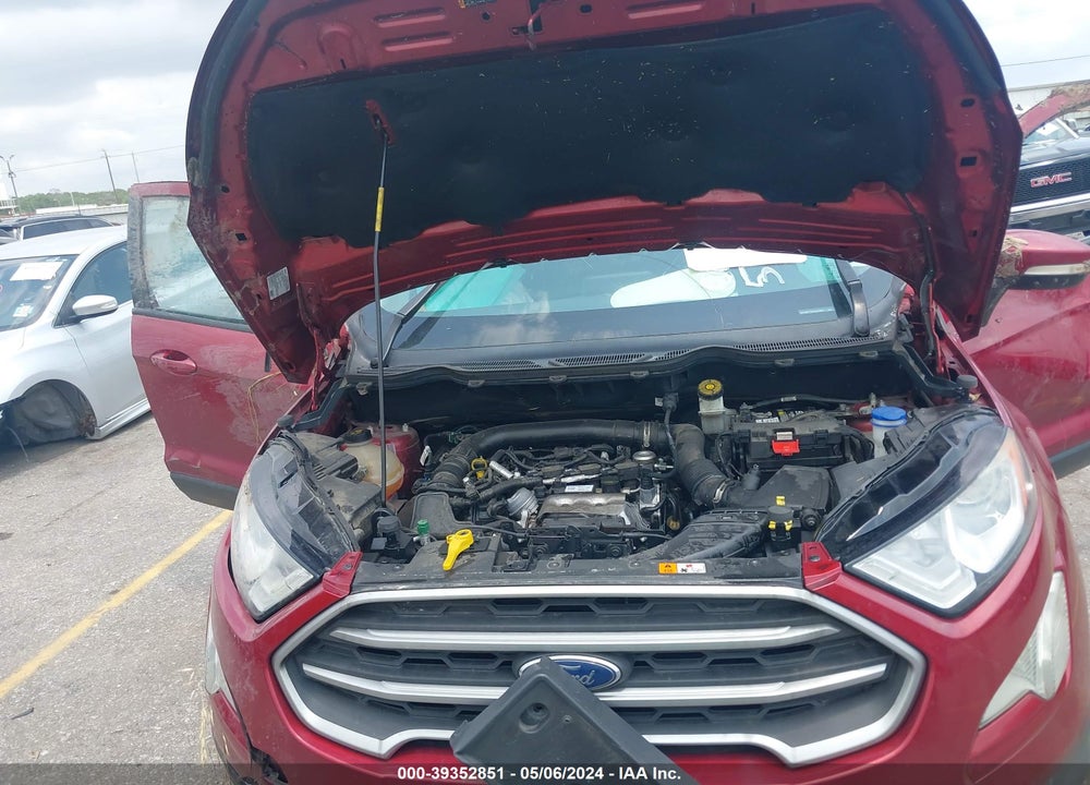 2018 FORD ECOSPORT SE VIN: MAJ3P1TE4JC219961