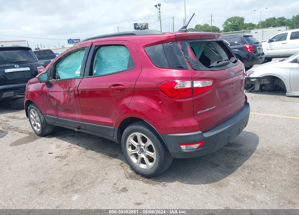 2018 FORD ECOSPORT SE VIN: MAJ3P1TE4JC219961