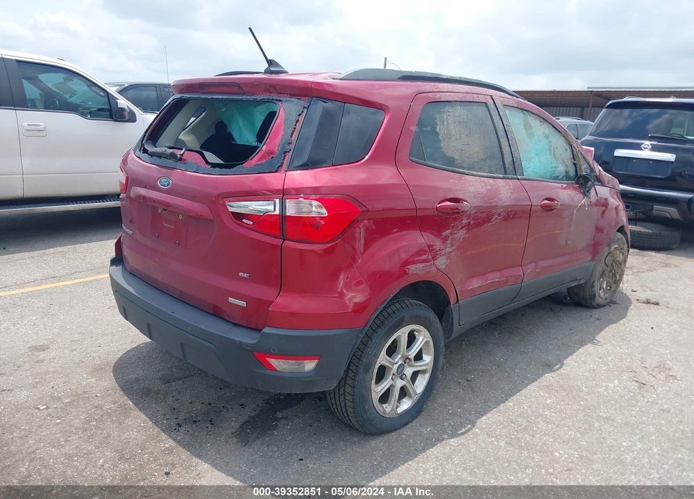 2018 FORD ECOSPORT SE VIN: MAJ3P1TE4JC219961